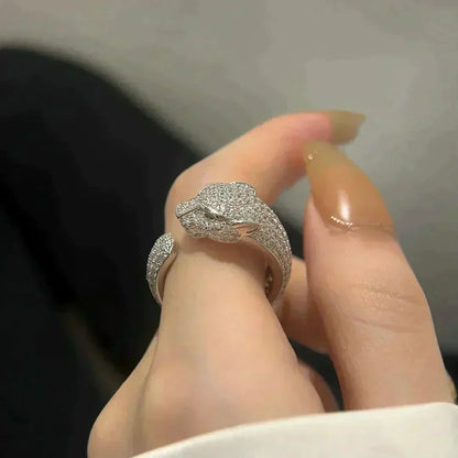 [Rose Jewellery]PANTHERE 5.5MM ALL DIAMOND RING