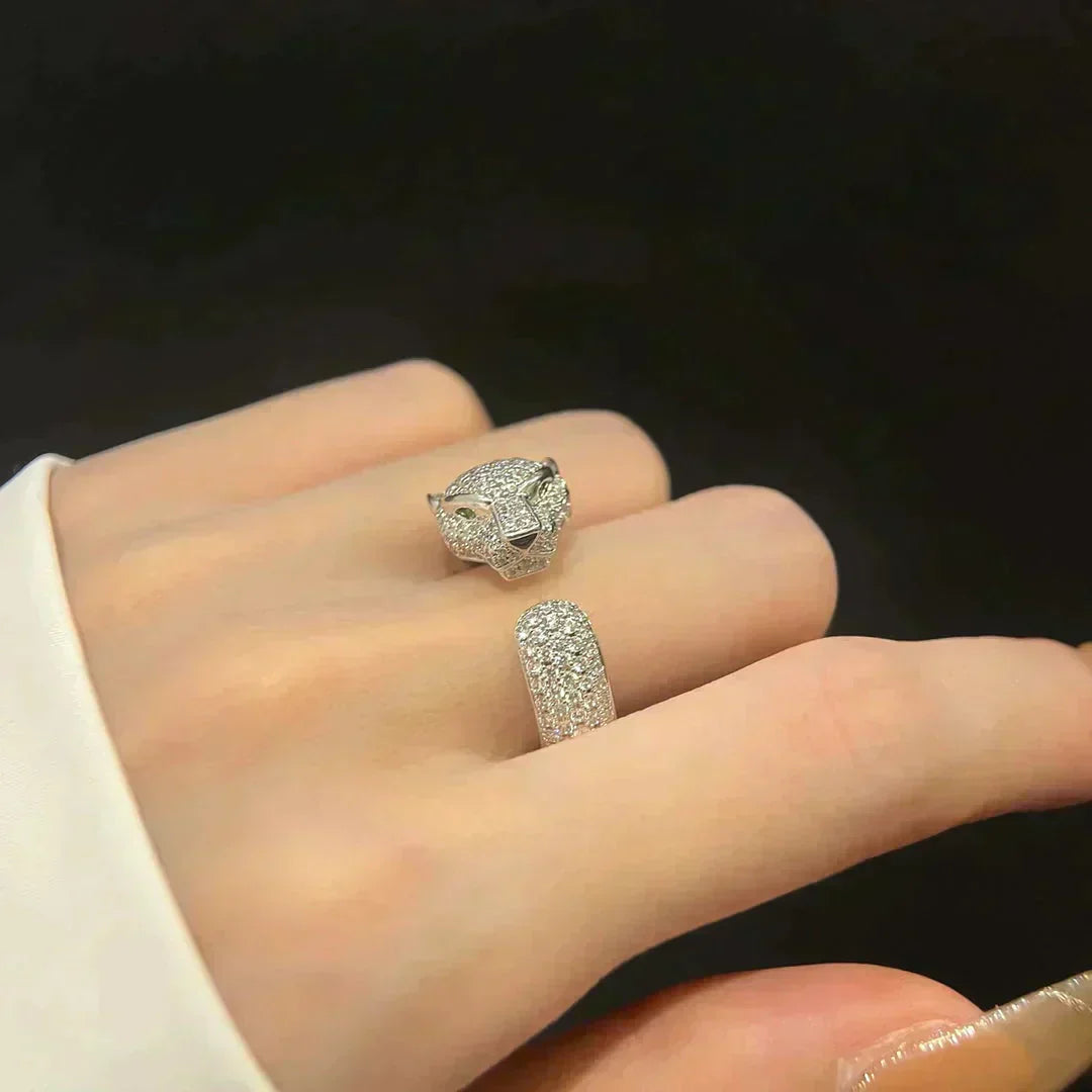 [Rose Jewellery]PANTHERE 5.5MM ALL DIAMOND RING