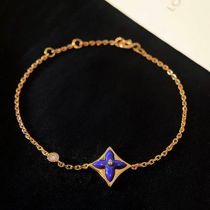 [Rose Jewellery]COLOR STAR PINK GOLD DIAMOND BRACELET