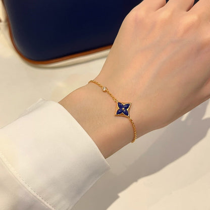 [Rose Jewellery]COLOR STAR PINK GOLD DIAMOND BRACELET