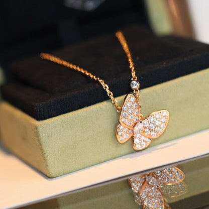 [Rose Jewellery]BUTTERFLY DIAMOND NECKLACE