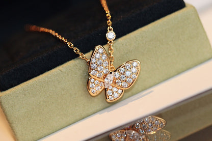 [Rose Jewellery]BUTTERFLY DIAMOND NECKLACE