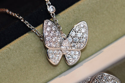 [Rose Jewellery]BUTTERFLY DIAMOND NECKLACE