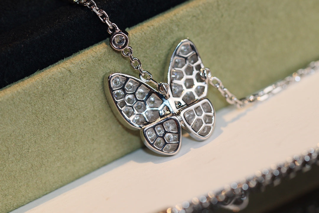 [Rose Jewellery]BUTTERFLY DIAMOND NECKLACE