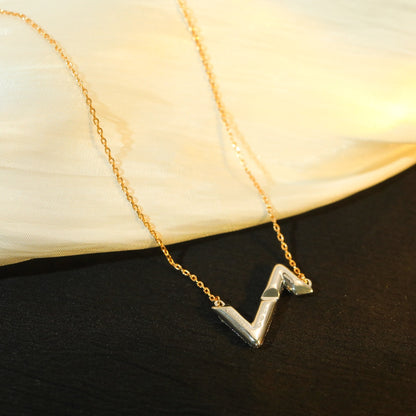 [Rose Jewellery]VOLT SILVER DIAMOND PEDANT NECKLACE