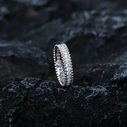 [Rose Jewellery]PERLEE DIAMOND SILVER RING