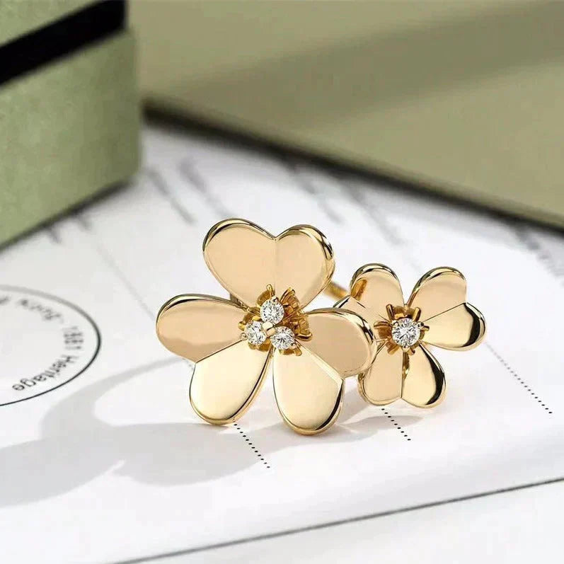 [Rose Jewellery]CLOVER COMOS GOLD DIAMOND RING