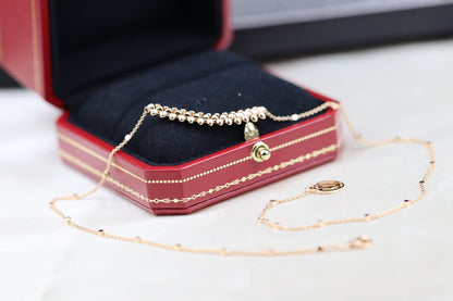 [Rose Jewellery]CLASH PINK GOLD NECKLACE