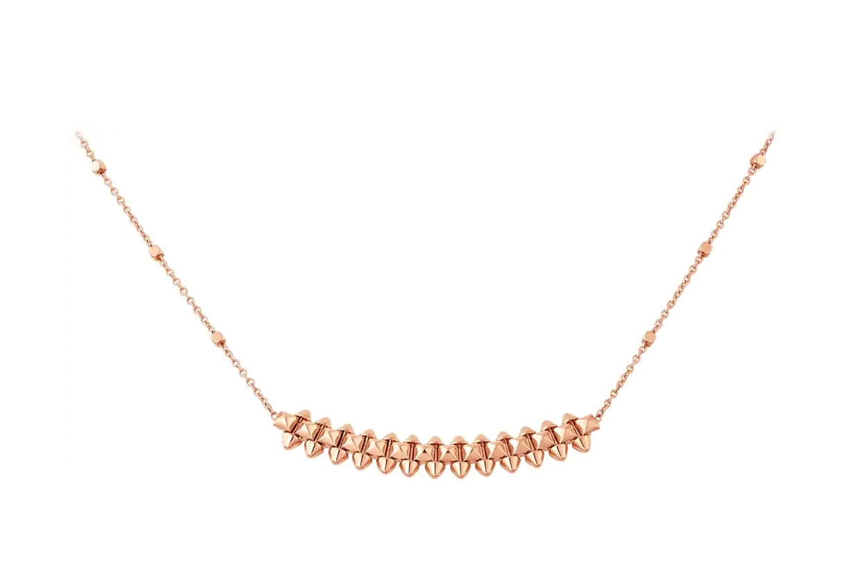 [Rose Jewellery]CLASH PINK GOLD NECKLACE