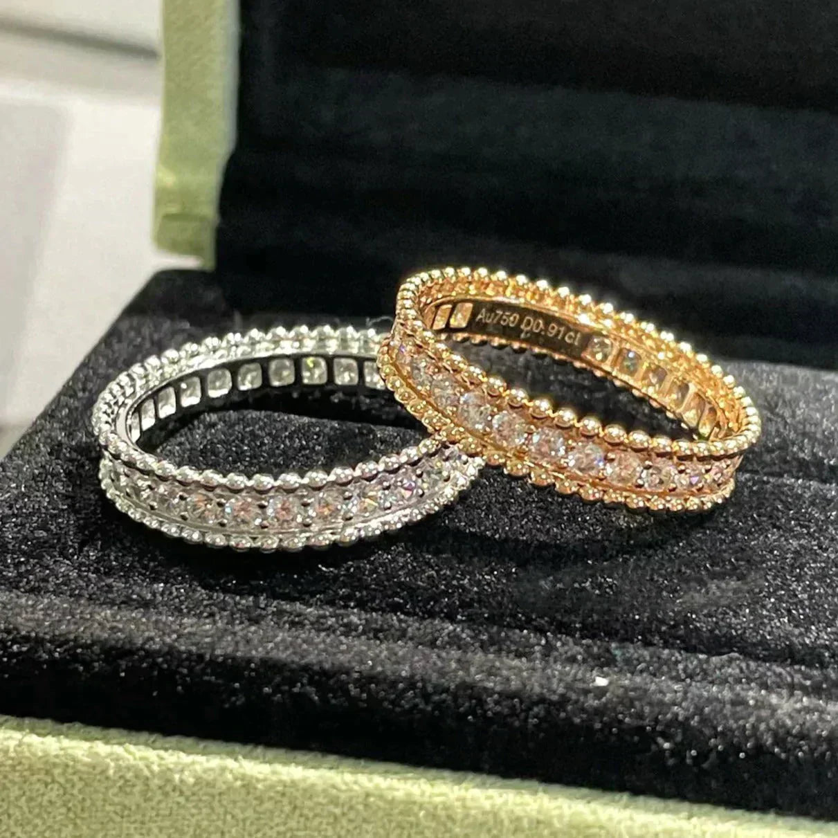 [Rose Jewellery]PERLEE DIAMOND ROSE GOLD RING