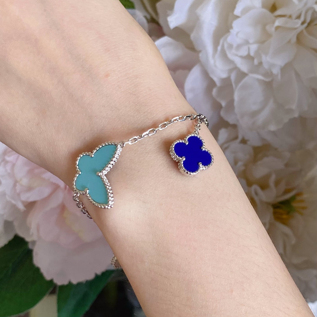 [Rose Jewellery]LUCKY SPRING SILVER BRACELET 4 MOTIF