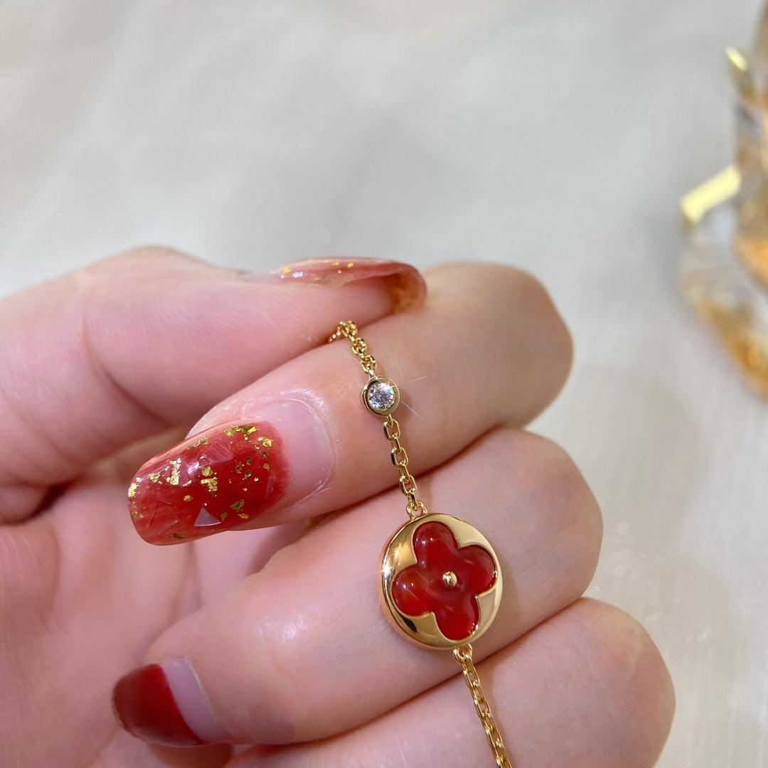 [Rose Jewellery]SUN PEDANT CARNELIAN BRACELET