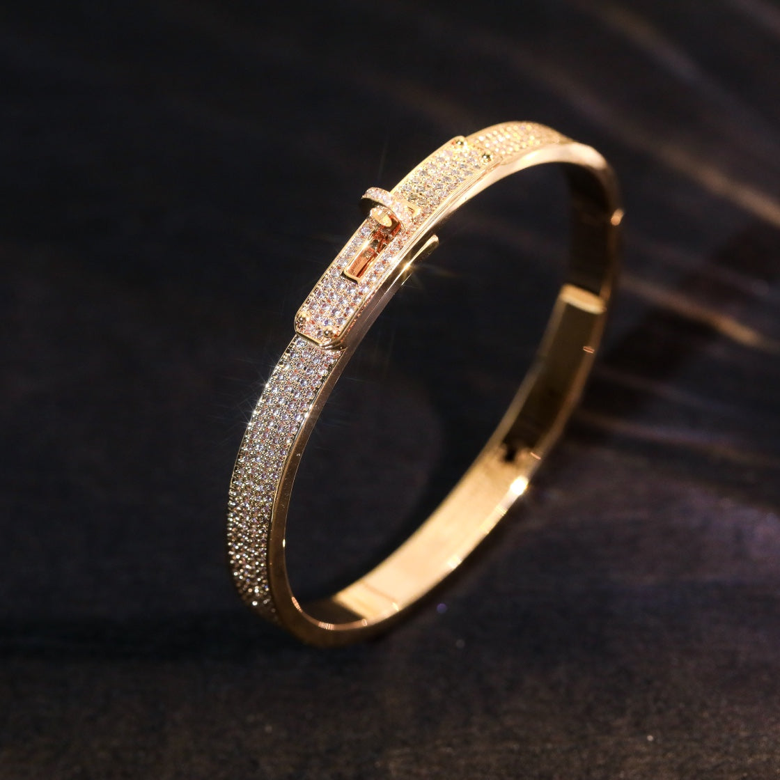 [Rose Jewellery]KELLY BRACELET DIAMOND PAVED