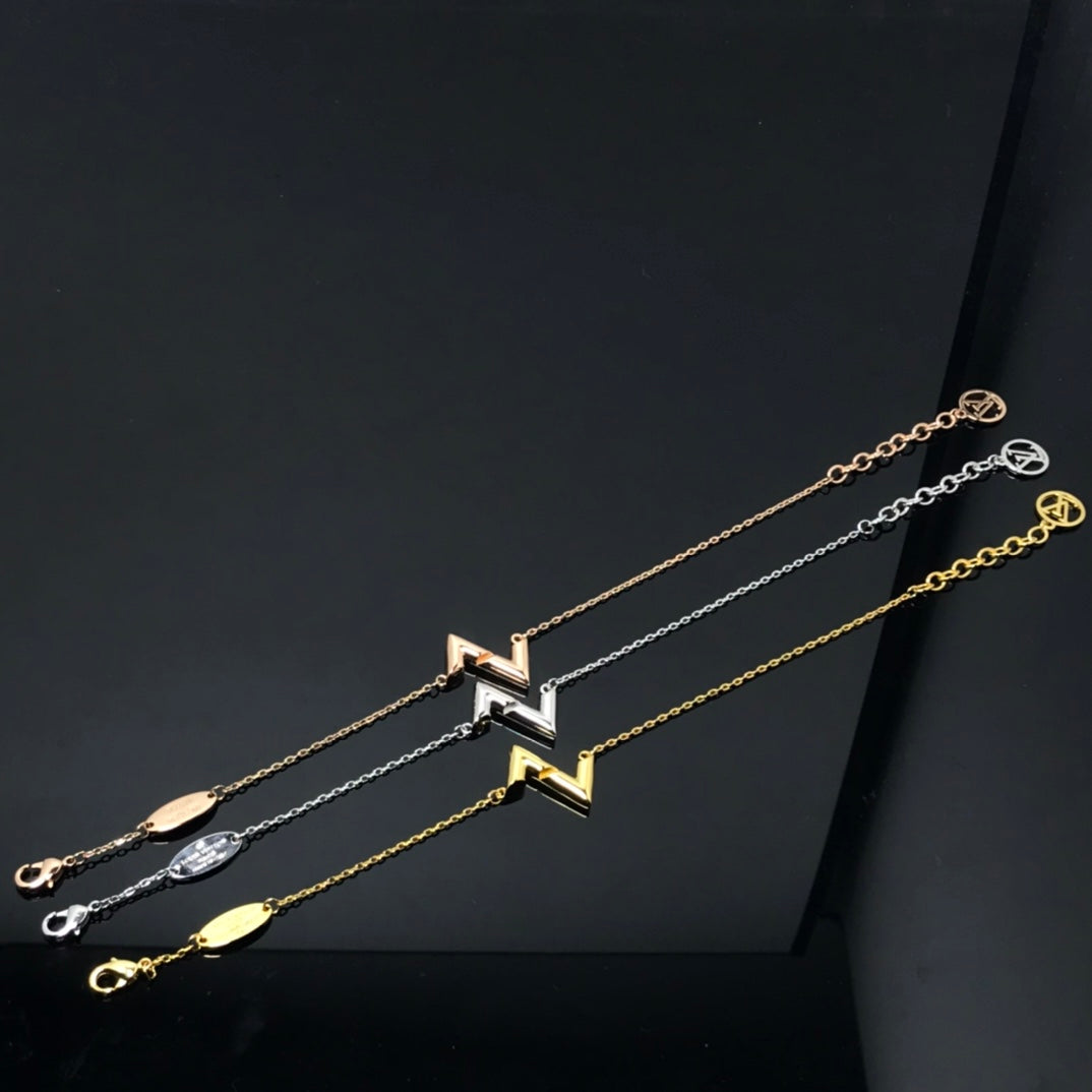 [Rose Jewellery]VOLT LV LOGO BRACELET