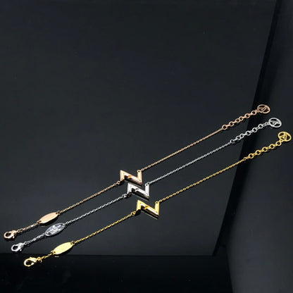 [Rose Jewellery]VOLT LV LOGO BRACELET