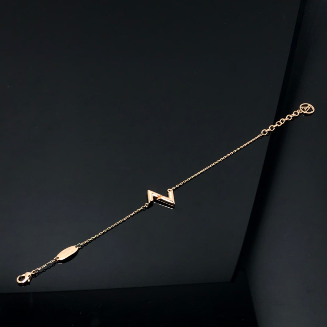 [Rose Jewellery]VOLT LV LOGO BRACELET