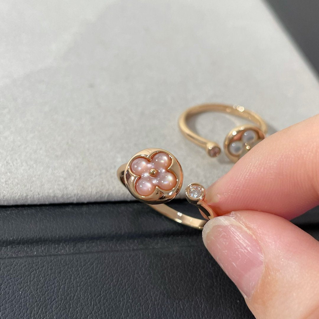 [Rose Jewellery]SUN 1 DIAMOND PINK MOP RING