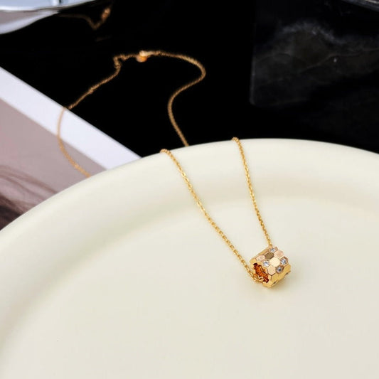 [Rose Jewellery]BEE MINI PEDANT DIAMOND NECKLACE