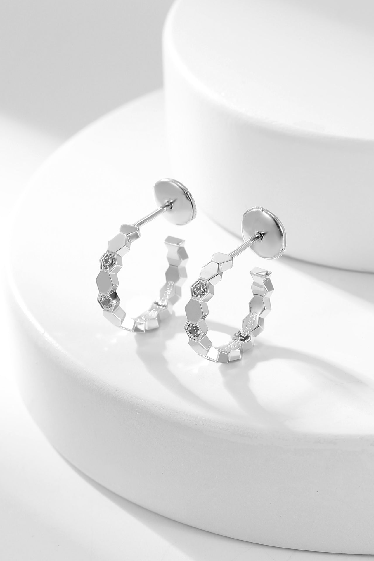 [Rose Jewellery]BEE LOVE DIAMOND HOOP EARRINGS