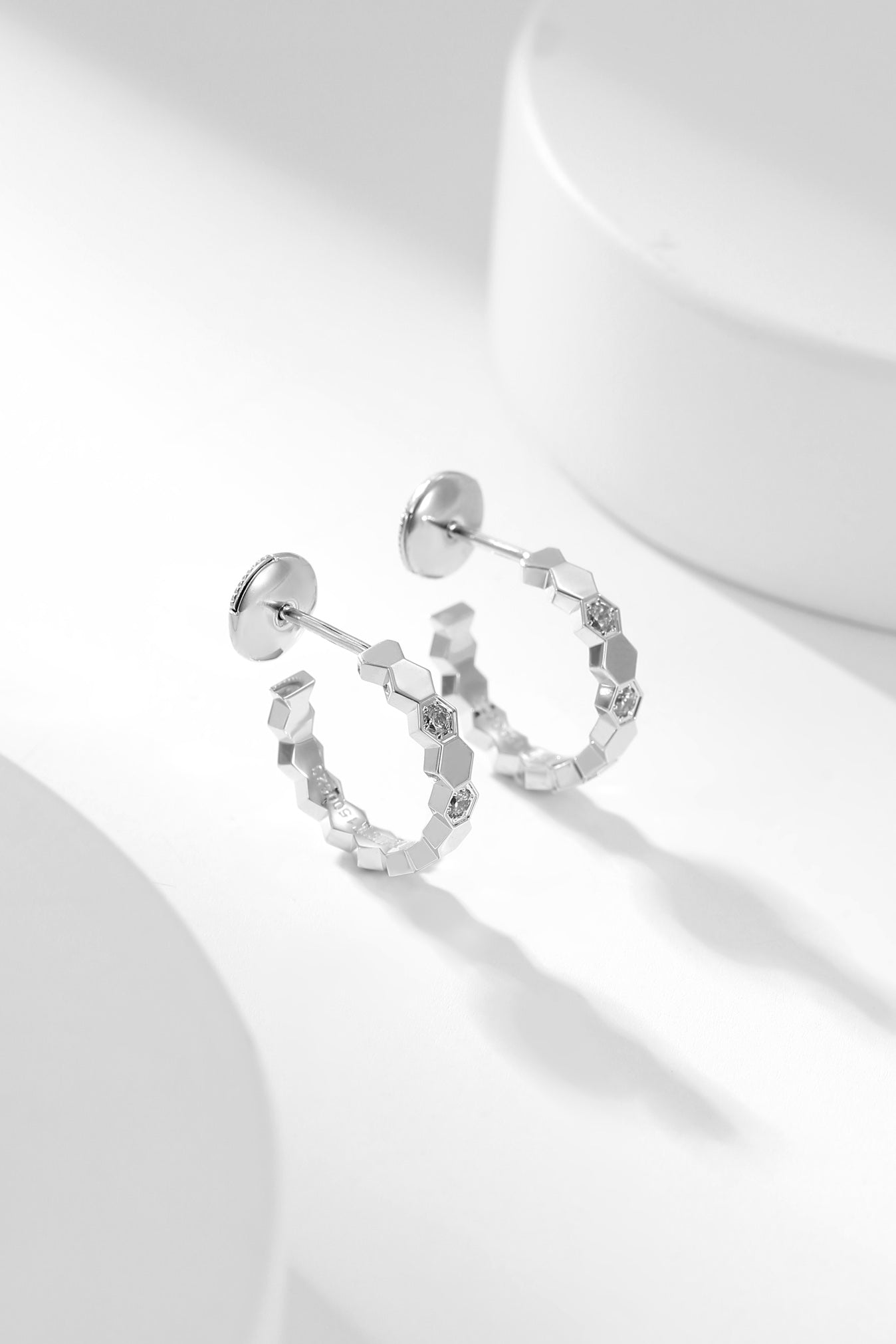 [Rose Jewellery]BEE LOVE DIAMOND HOOP EARRINGS