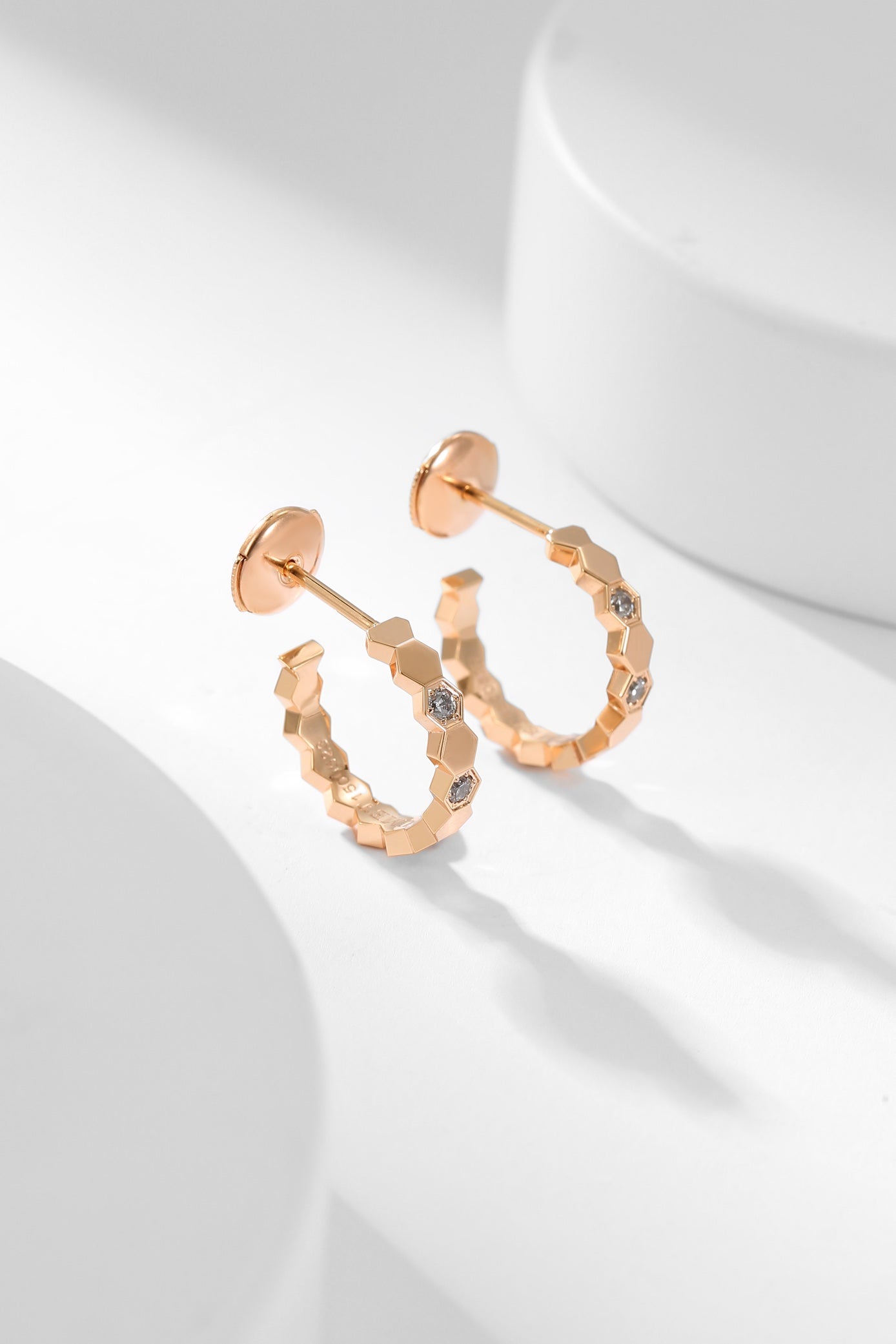 [Rose Jewellery]BEE LOVE DIAMOND HOOP EARRINGS