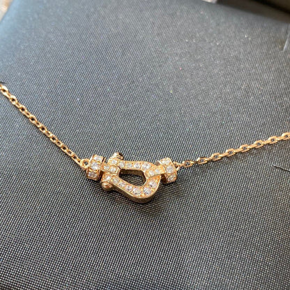 [Rose Jewellery]FORCE 10 DIAMOND PINK GOLD NECKLACE MINI MODEL