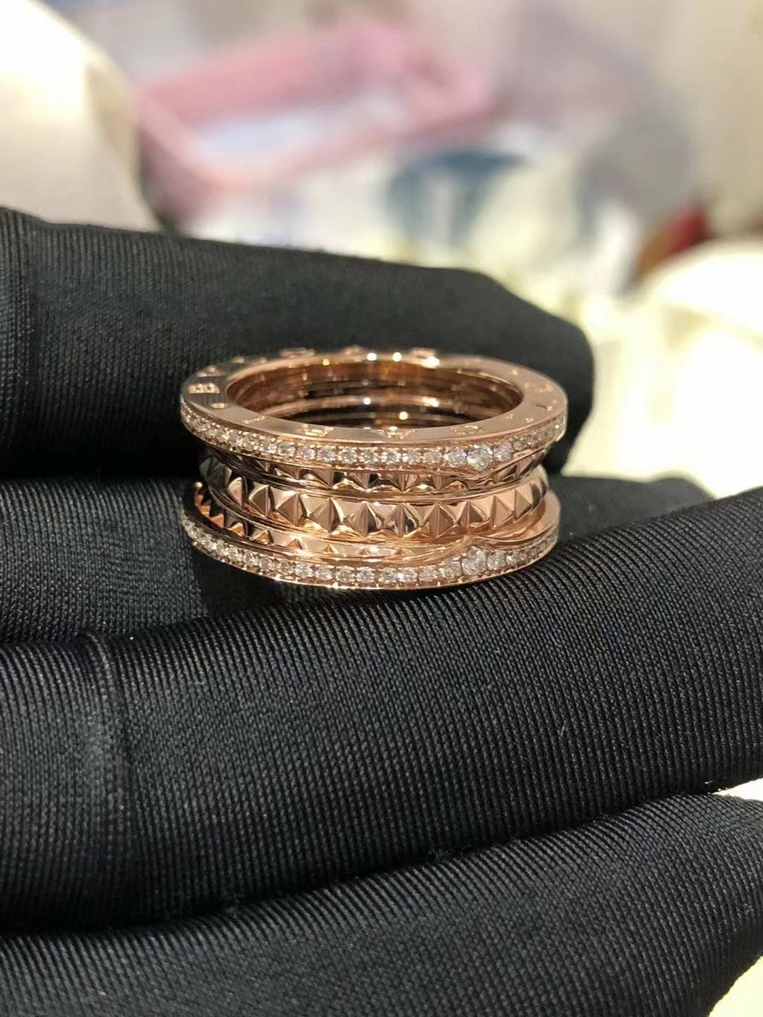 [Rose Jewellery]ZERO 1 ROCK DIAMOND PINK GOLD