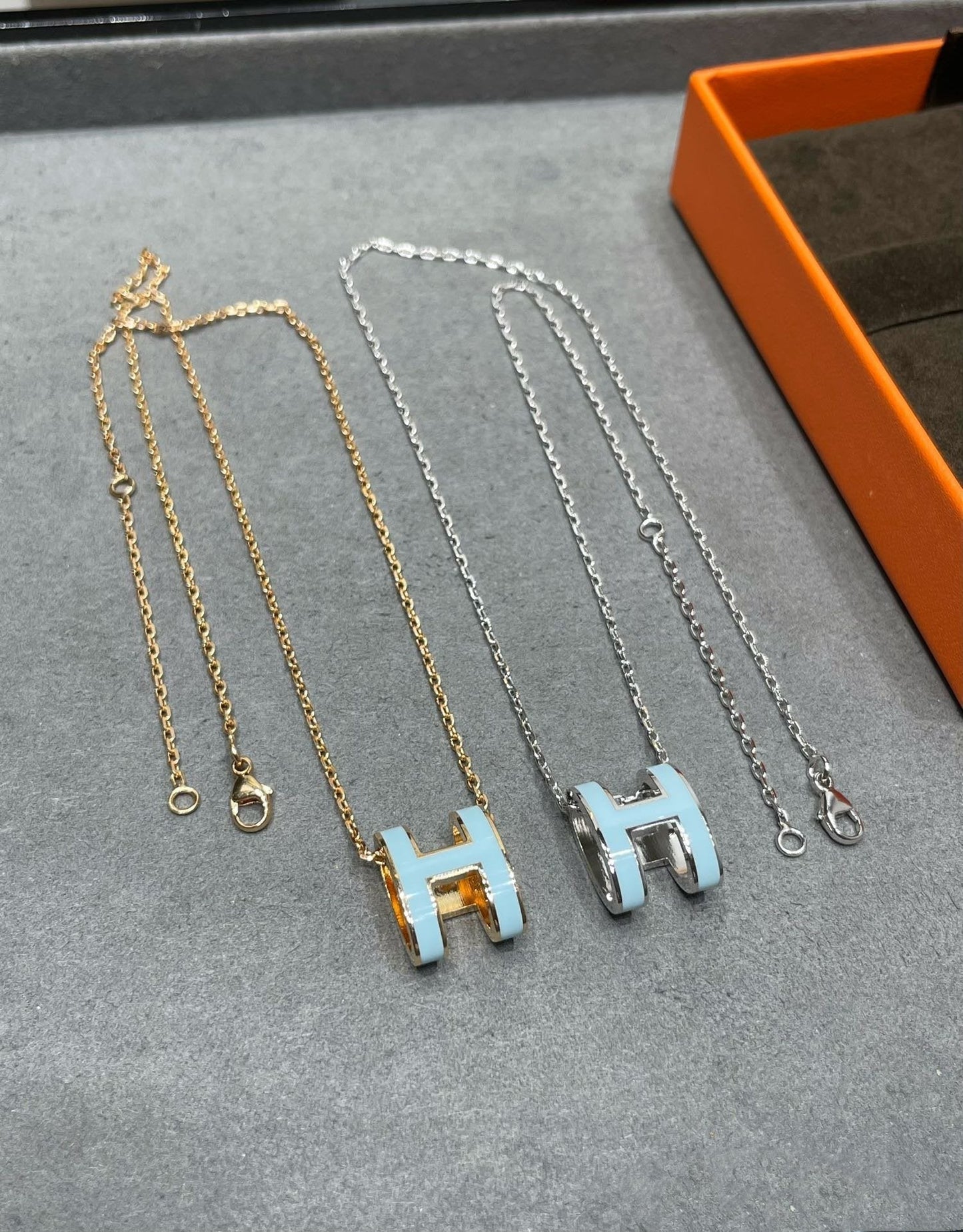 [Rose Jewellery]POP H SKY BLUE NECKLACE