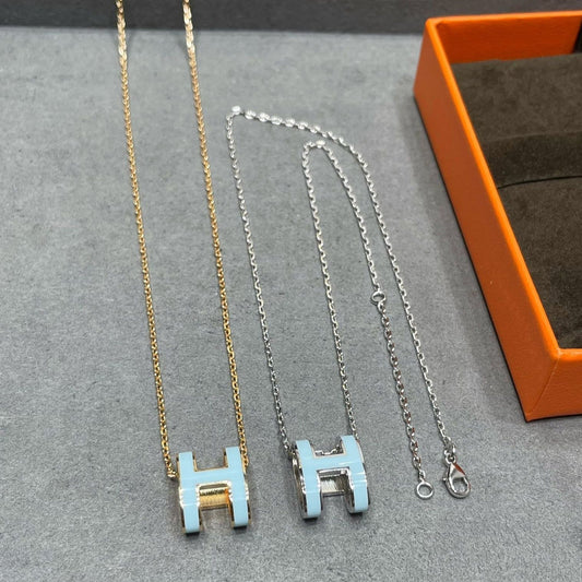 [Rose Jewellery]POP H SKY BLUE NECKLACE