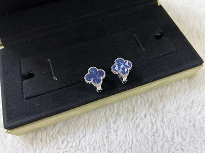 [Rose Jewellery]CLOVER PIETERSITE MEDIUM STUD EARRINGS