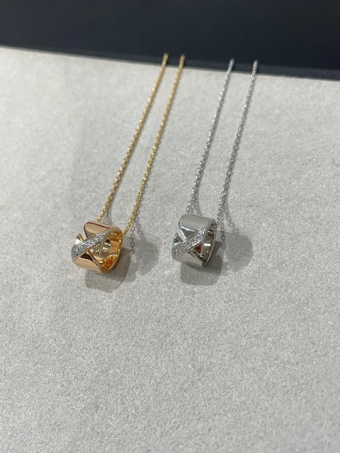 [Rose Jewellery]LIENS EVIDENCE DIAMOND NECKLACE