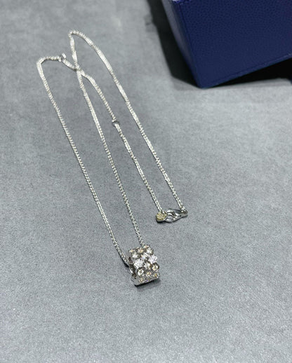 [Rose Jewellery]BEE LOVE DIAMOND PAVED 3 ROW NECKLACE