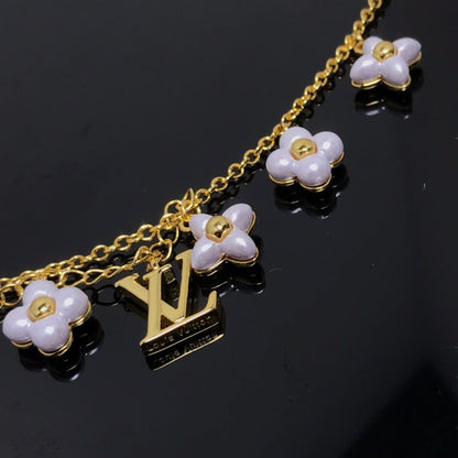 [Rose Jewellery]LV LOGO 6 MOTIF STAR AND SUN GOLD BRACELET