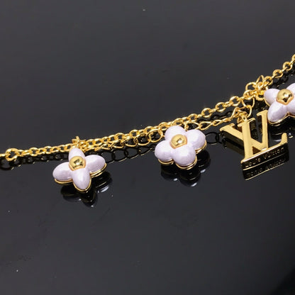 [Rose Jewellery]LV LOGO 6 MOTIF STAR AND SUN GOLD BRACELET