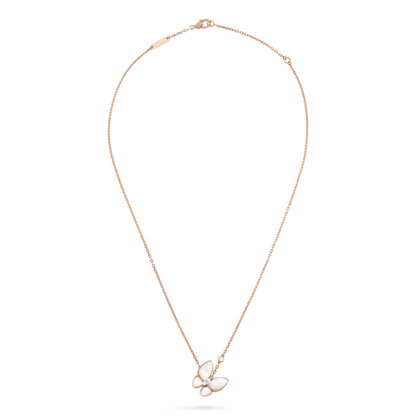 [Rose Jewellery]BUTTERFLY MOP DIAMOND NECKLACE