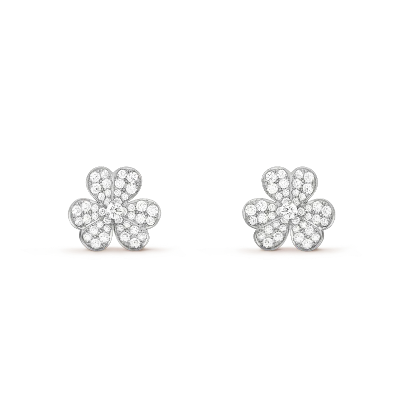 [Rose Jewellery]CLOVER COMOS DIAMOND EARRINGS SILVER