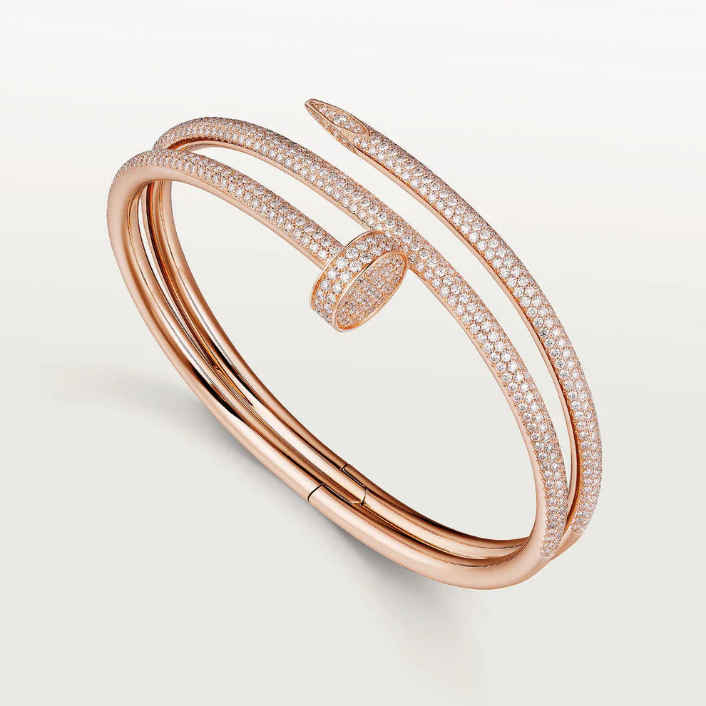 [Rose Jewellery]JUSTE BRACELET 3.5MM DOUBLE ROWS DIAMOND