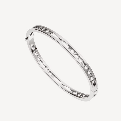 [Rose Jewellery]ZERO 1 SPIRAL LOGO SILVER BRACELET