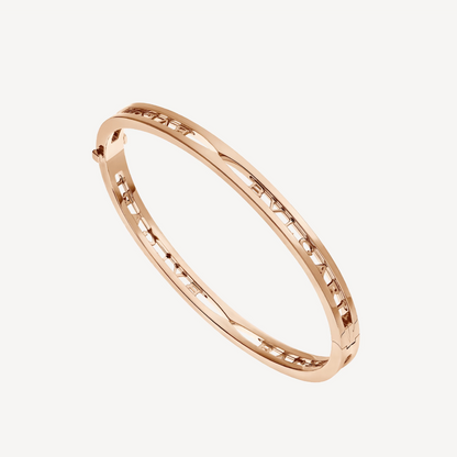 [Rose Jewellery]ZERO 1 SPIRAL LOGO PINK GOLD BRACELET