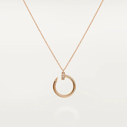 [Rose Jewellery]JUSTE NECKLACE PINK GOLD