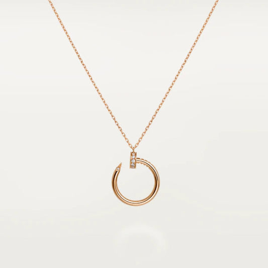 [Rose Jewellery]JUSTE NECKLACE PINK GOLD