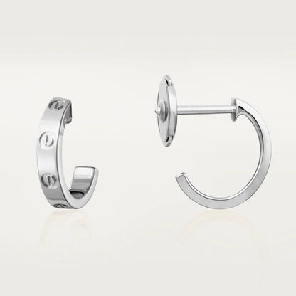 [Rose Jewellery]LOVE EARRINGS 2.65MM SILVER