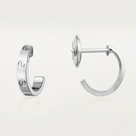 [Rose Jewellery]LOVE EARRINGS 2.65MM SILVER