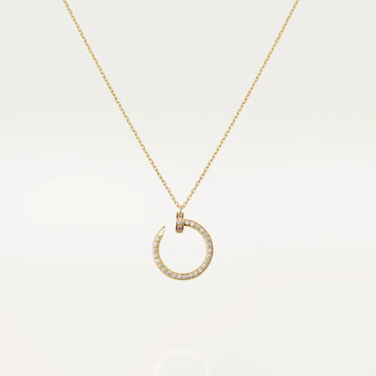 [Rose Jewellery]JUSTE NECKLACE GOLD DIAMONDS