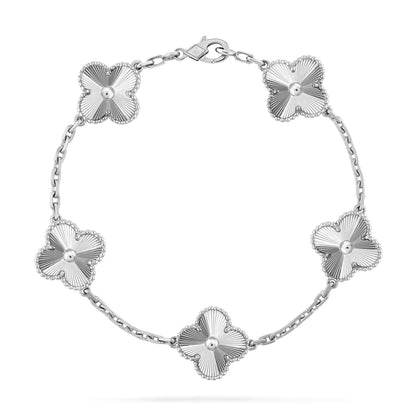 [Rose Jewellery]CLOVER SILVER 5 MOTIFS BRACELET