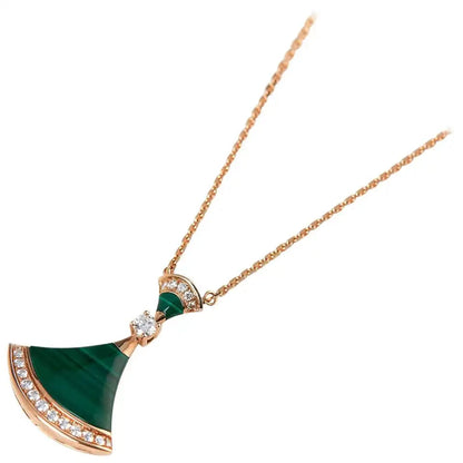 [Rose Jewellery]DREAM NECKLACE MALACHITE DIAMOND