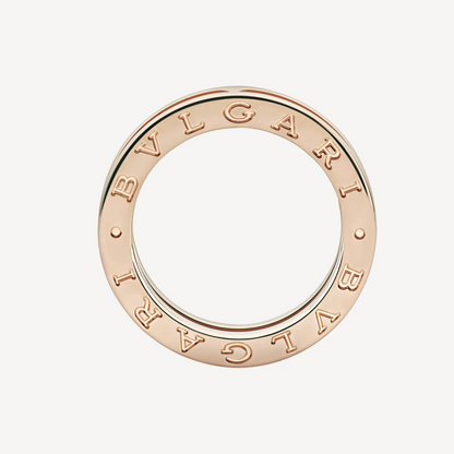 [Rose Jewellery]ZERO 1 ONE-BAND PAVED DIAMONDS ON THE SPIRAL RING