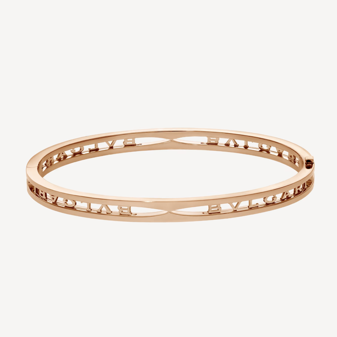 [Rose Jewellery]ZERO 1 SPIRAL LOGO PINK GOLD BRACELET