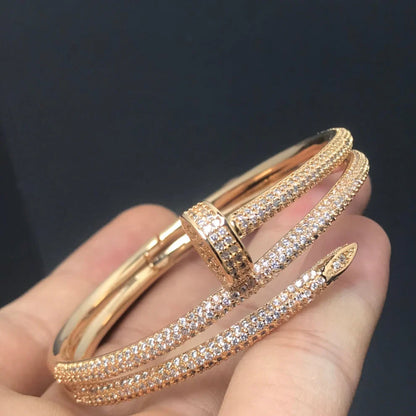 [Rose Jewellery]JUSTE BRACELET 3.5MM DOUBLE ROWS DIAMOND