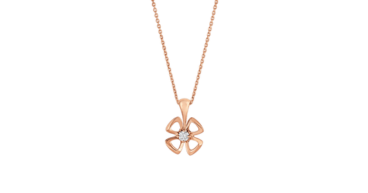 [Rose Jewellery]FIOREVER NECKLACE DIAMOND CENTER